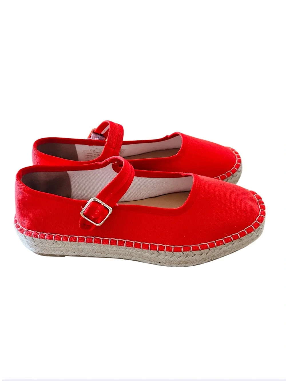 Maeve Mary Jane Espadrille Flats Size 39EU 8US (may run small) NWOT
